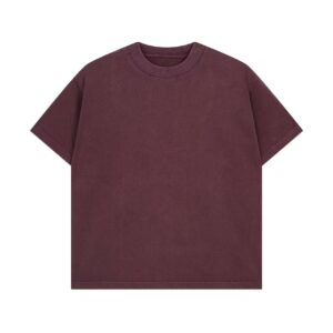 360 GSM T-SHIRT - “WINE”
