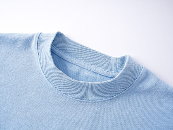 360 GSM T-SHIRT - “LIGHTBLUE” - Image 7