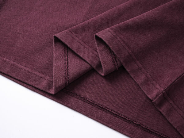 360 GSM T-SHIRT - “WINE” - Image 6