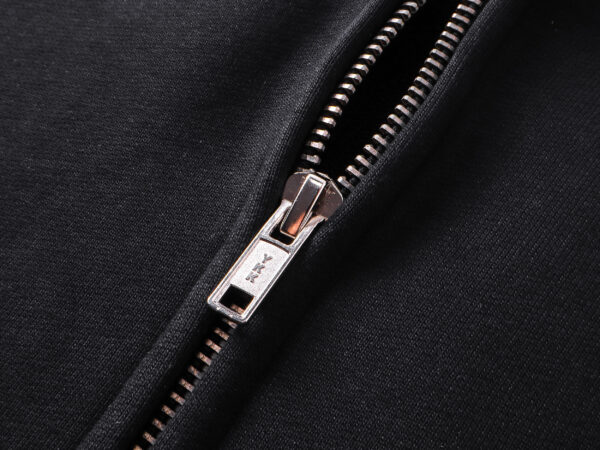 1000 GSM ZIP UP - “BLACK” - Image 7