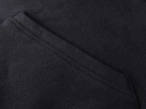 1000 GSM ZIP UP - “BLACK” - Image 9