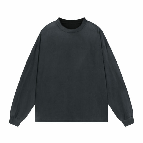 300 GSM LONG SLEEVE - “VINTAGE BLACK”